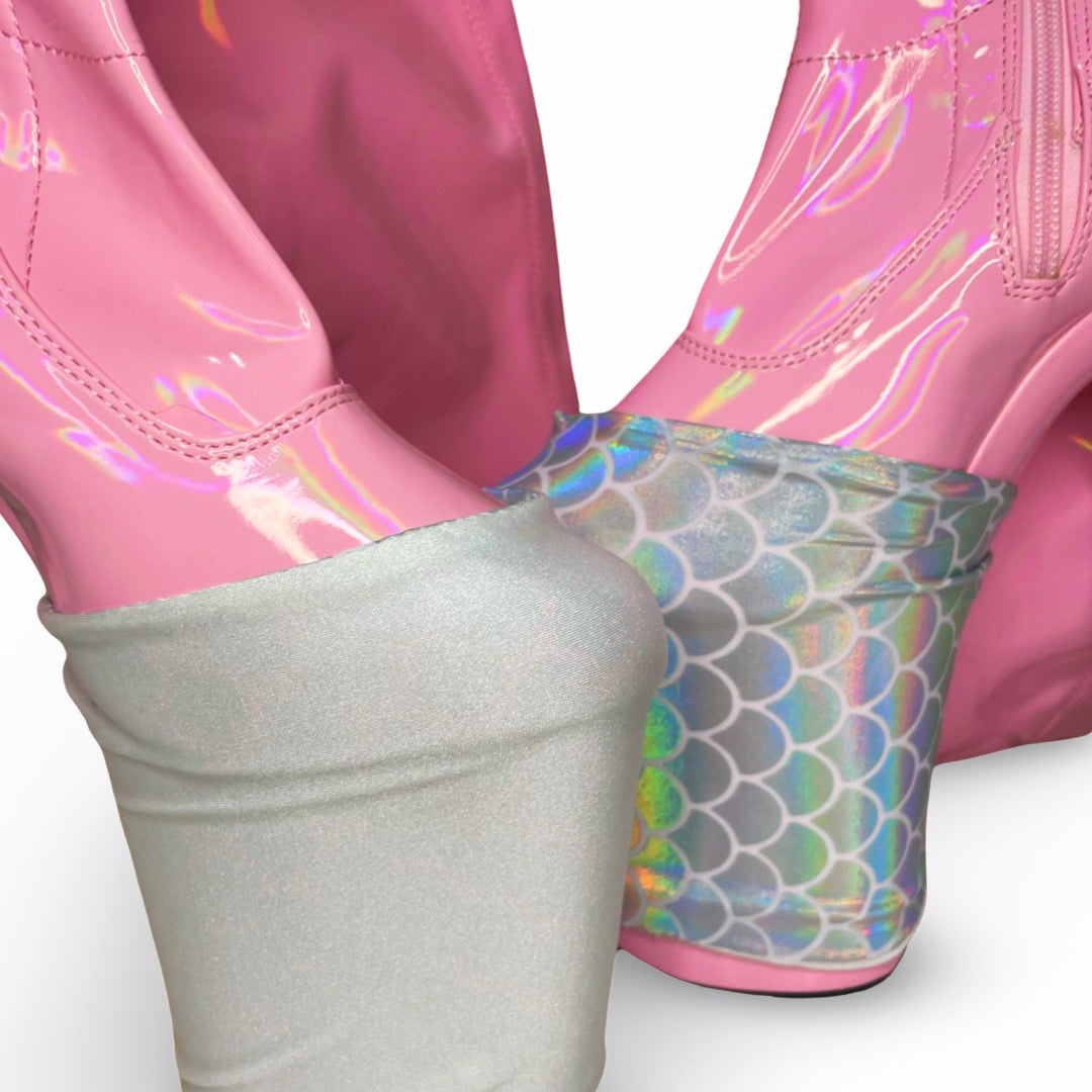 MEDALLION HEEL PROTECTOR